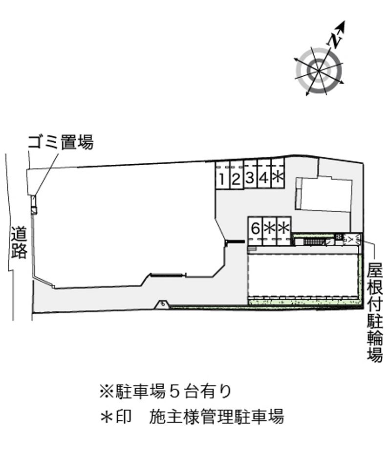 レオパレスアクロテリオン 配置図
