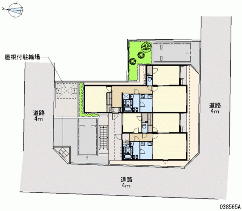 レオネクストプラシード 月極駐車場