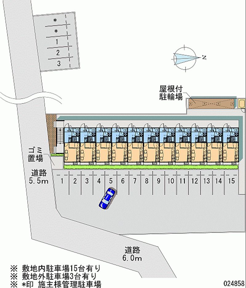 24858月租停車場