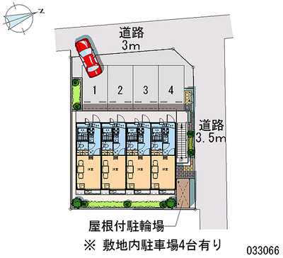 33066 Monthly parking lot