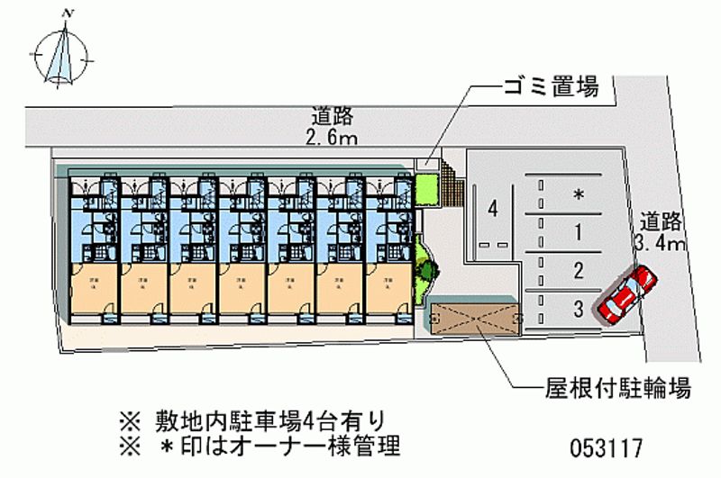 レオネクスト若宮町 区画図