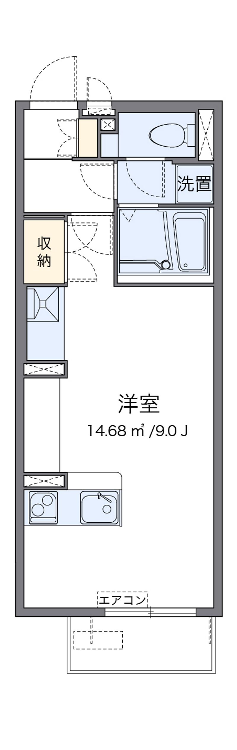 ミランダクラーラ 間取図
