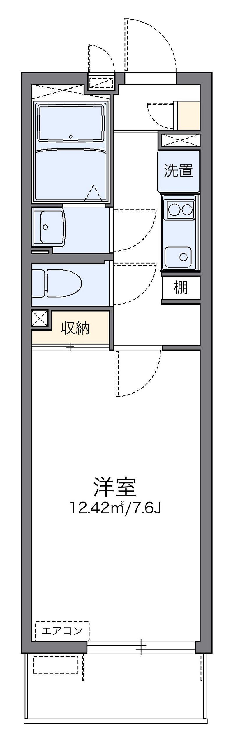 レオネクストハロー北浦和 間取図