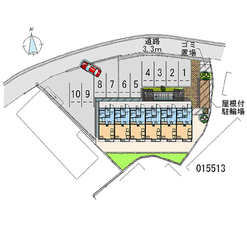 15513月租停车场