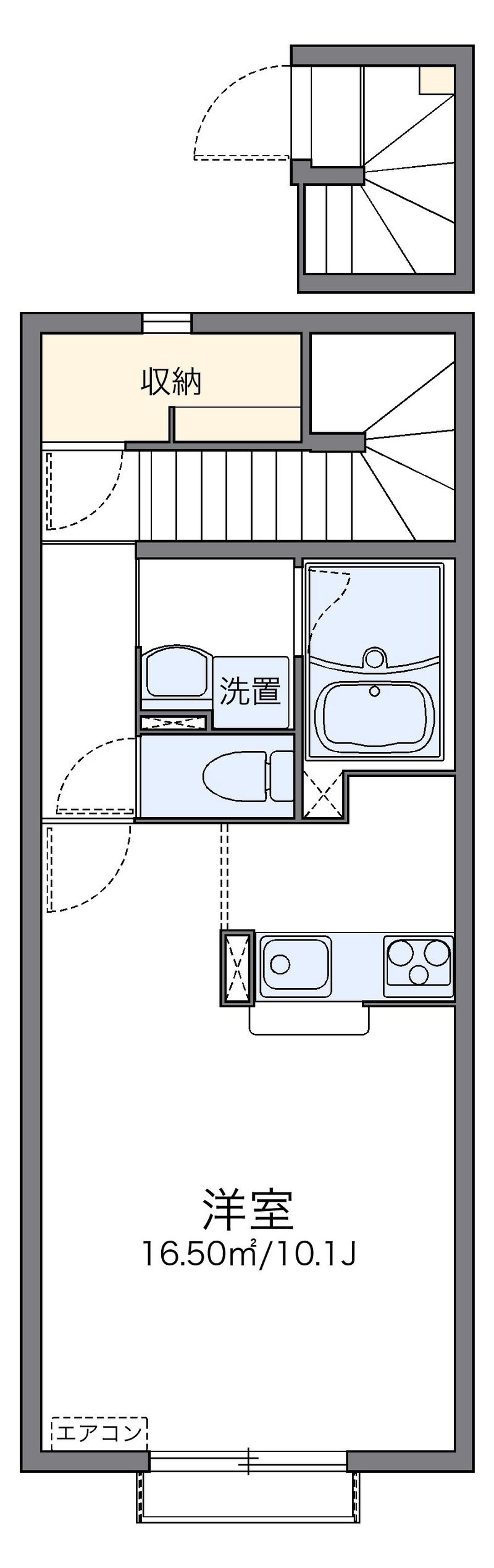 レオネクスト藤Ⅲ 間取図