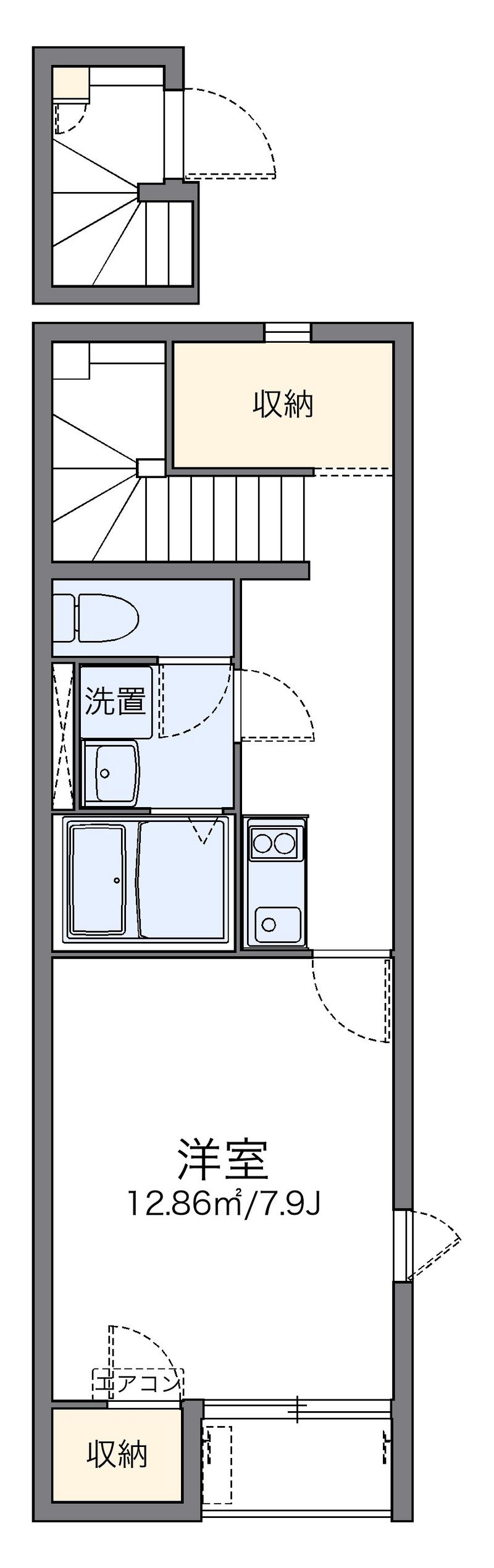 レオネクスト袖広 間取図