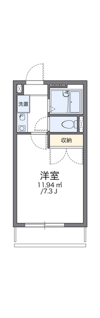 レオパレスＡＳＡＧＡⅠ 間取り図