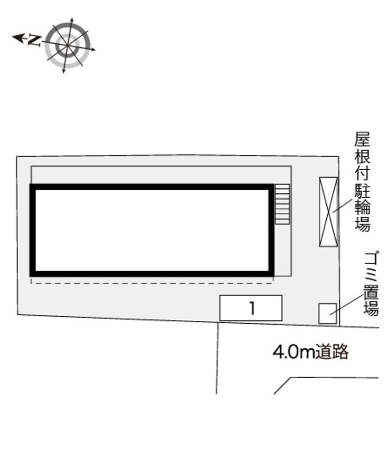 レオパレス文京台ハイツ 配置図