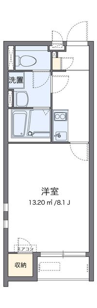 クレイノドミール城陽 間取り図