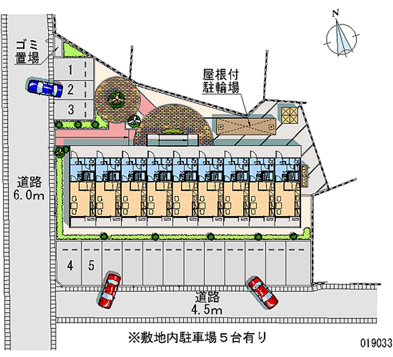 レオパレス楚辺 月極駐車場