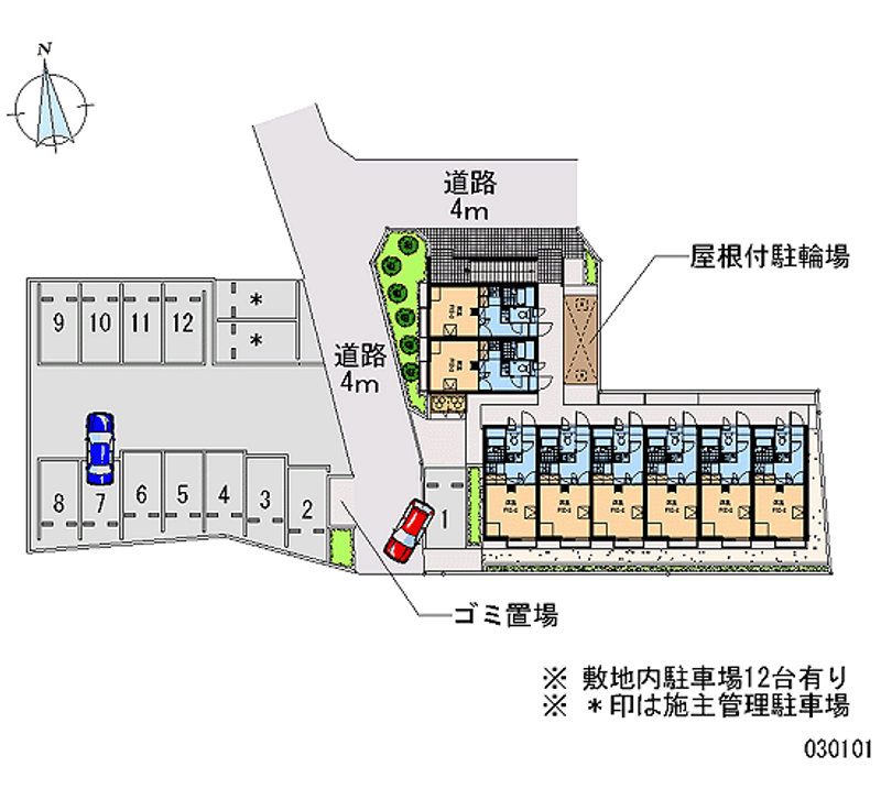 30101 Monthly parking lot