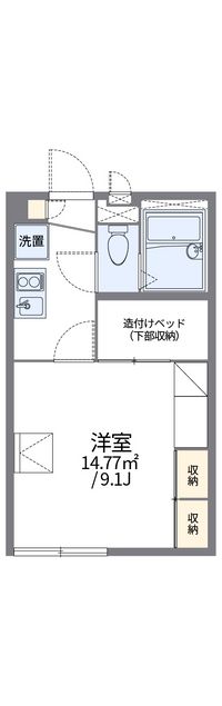 レオパレス隆 間取り図