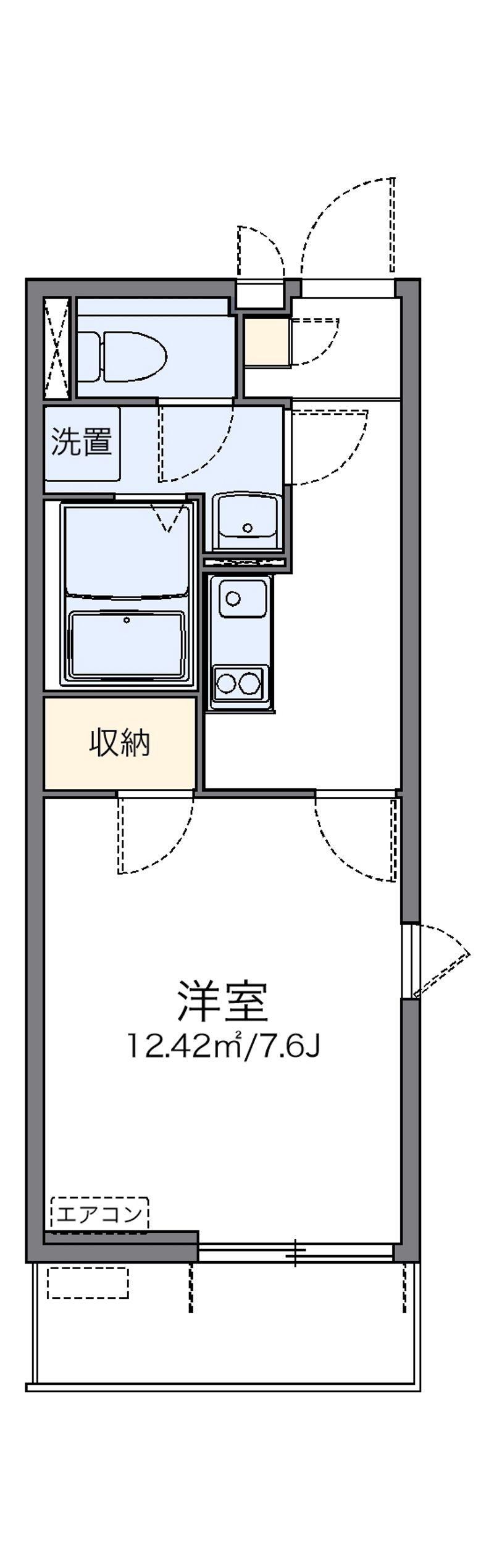 レオネクストフェルゼ津田沼 間取図