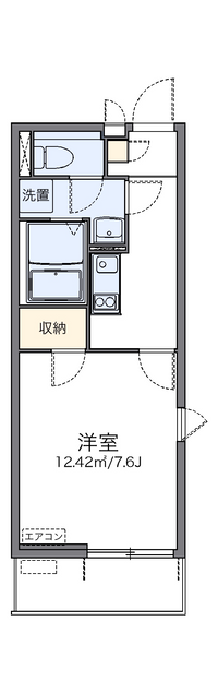 レオネクストフェルゼ津田沼 間取り図