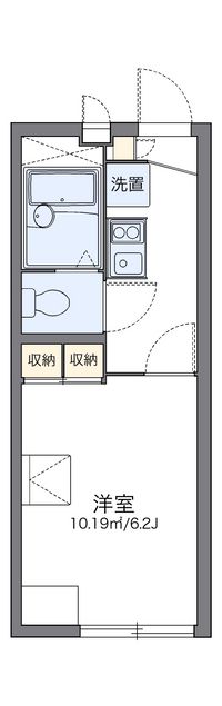 レオパレスイーグル 間取り図