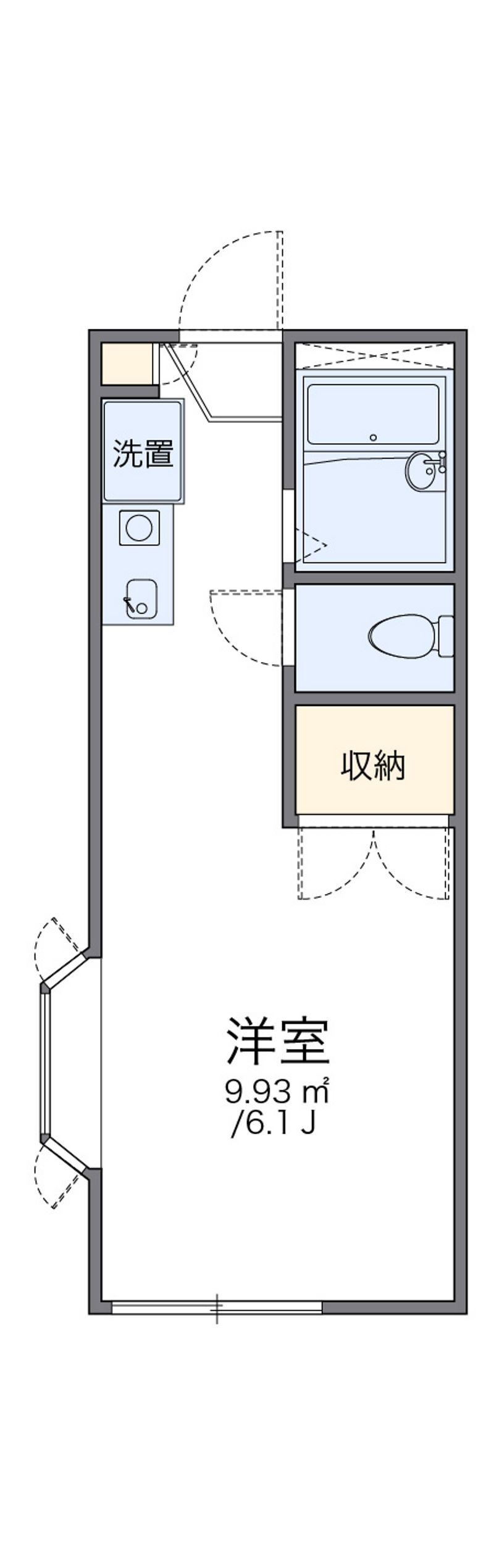 leopalace Kotobuki Sơ đồ nhà