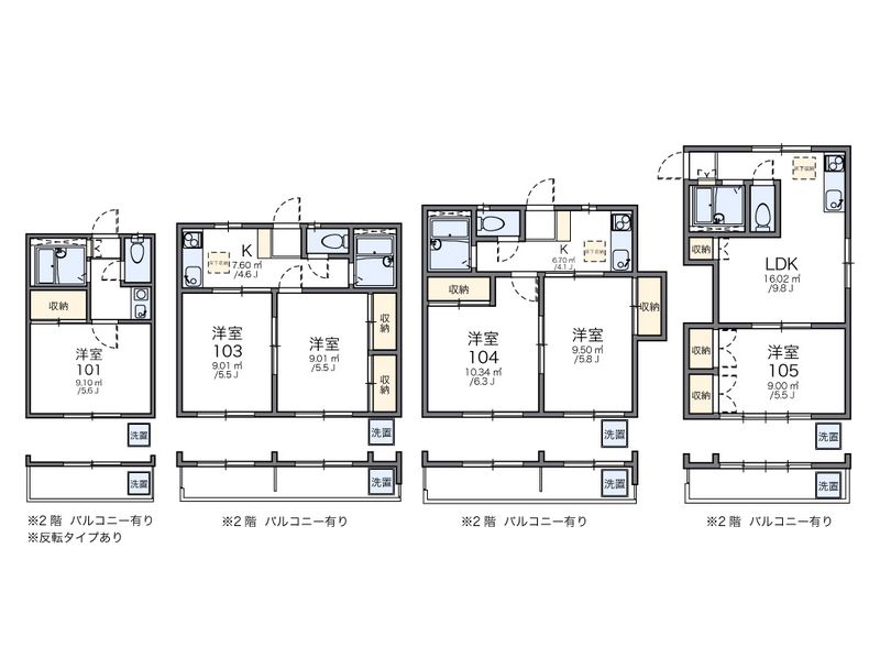 レオパレス大宮第１９ 間取図