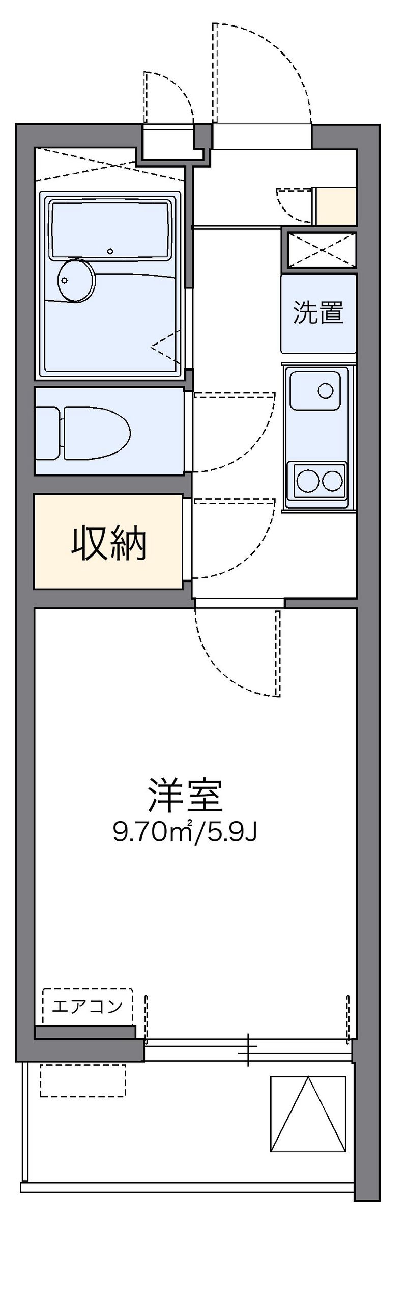 LEONEXT Johoku Dori Floor plan