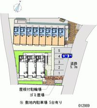 レオパレスＫＳＰＩＲＩＴ 区画図
