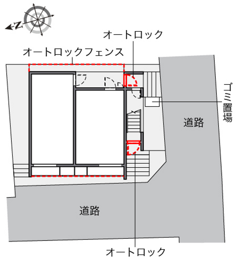 CLEINO Maison de Yoyogi Layout diagram