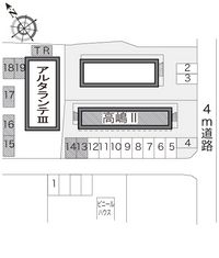 レオパレス高嶋Ⅱ 駐車場