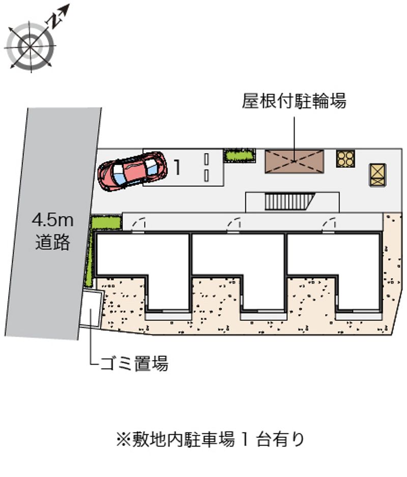 レオネクストヒルキャッスルⅡ 配置図