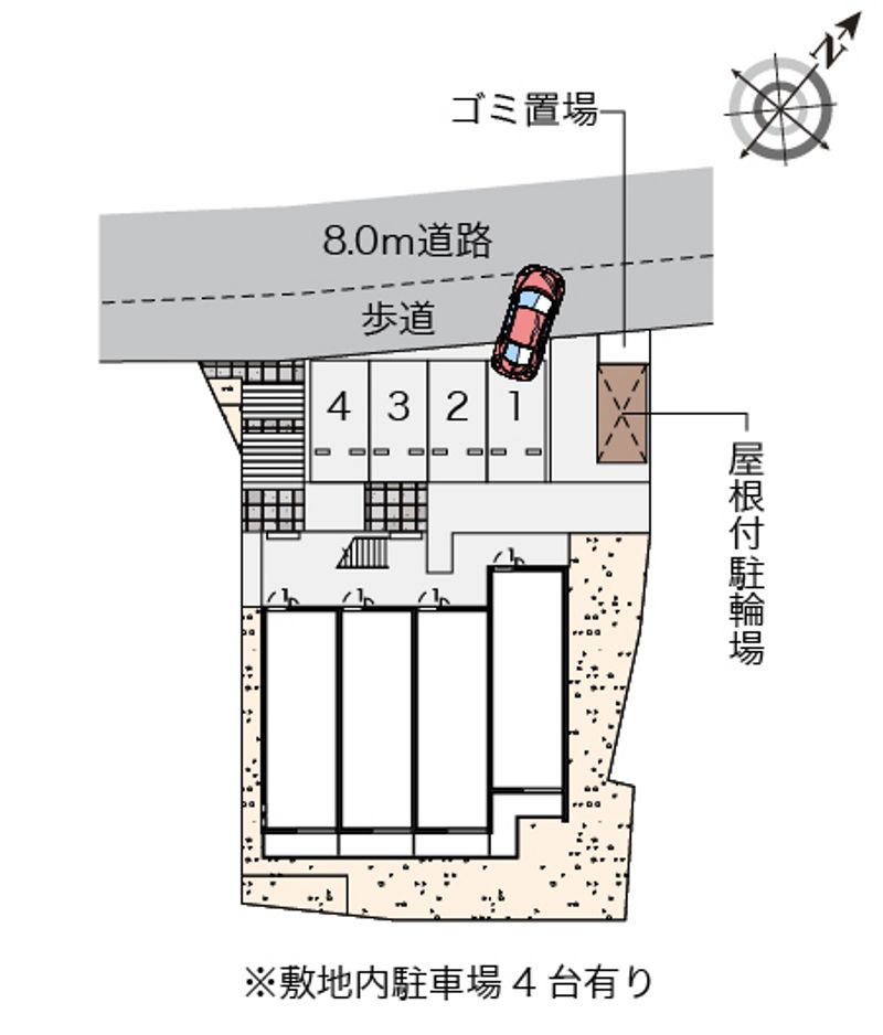 クレイノマチュレ南谷 配置図