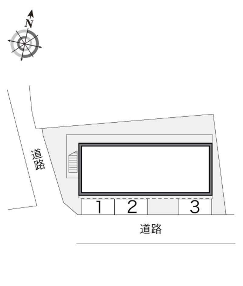レオパレス赤坂 配置図