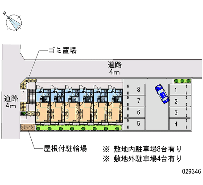 29346月租停车场