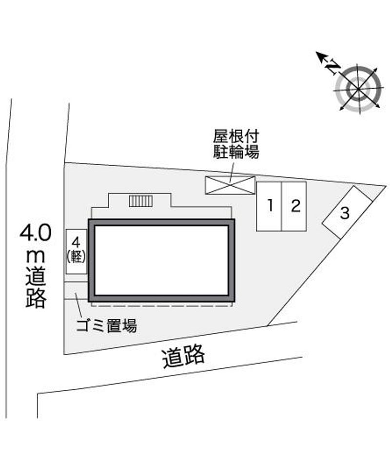 レオパレスドマーニ 配置図