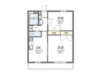 レオパレスヴィヴェール 間取り図