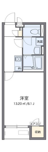 クレイノＪＩＮ 間取り図