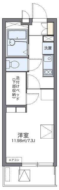 レオパレスＩｔｏ 間取り図