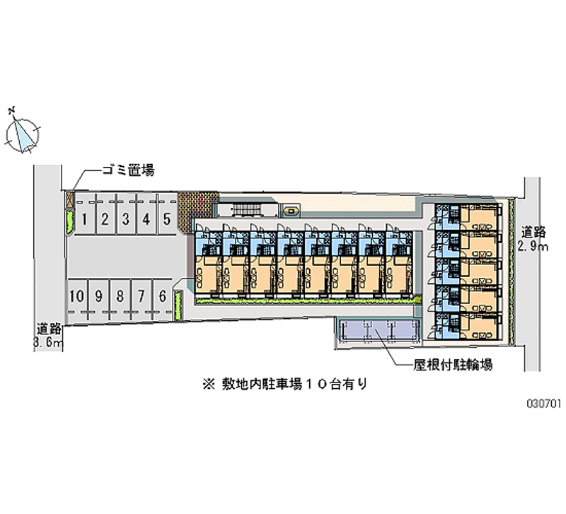 30701月租停車場