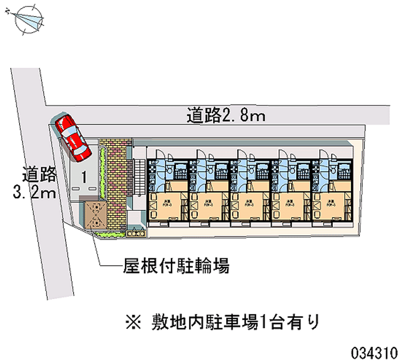 34310 Monthly parking lot