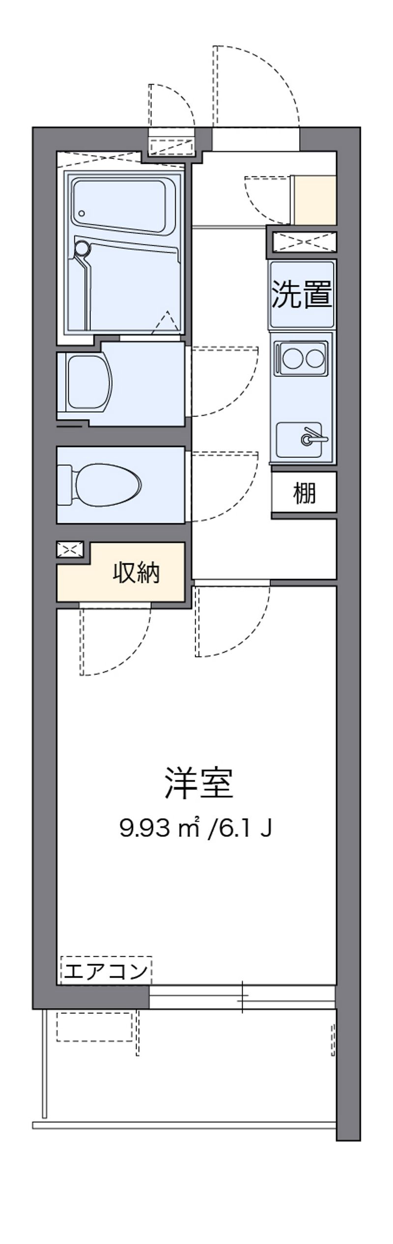 クレイノのぞみＡ 間取り