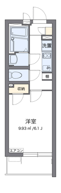 クレイノのぞみＡ 間取り図