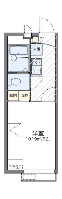 レオパレス山田東Ⅱ 間取り図