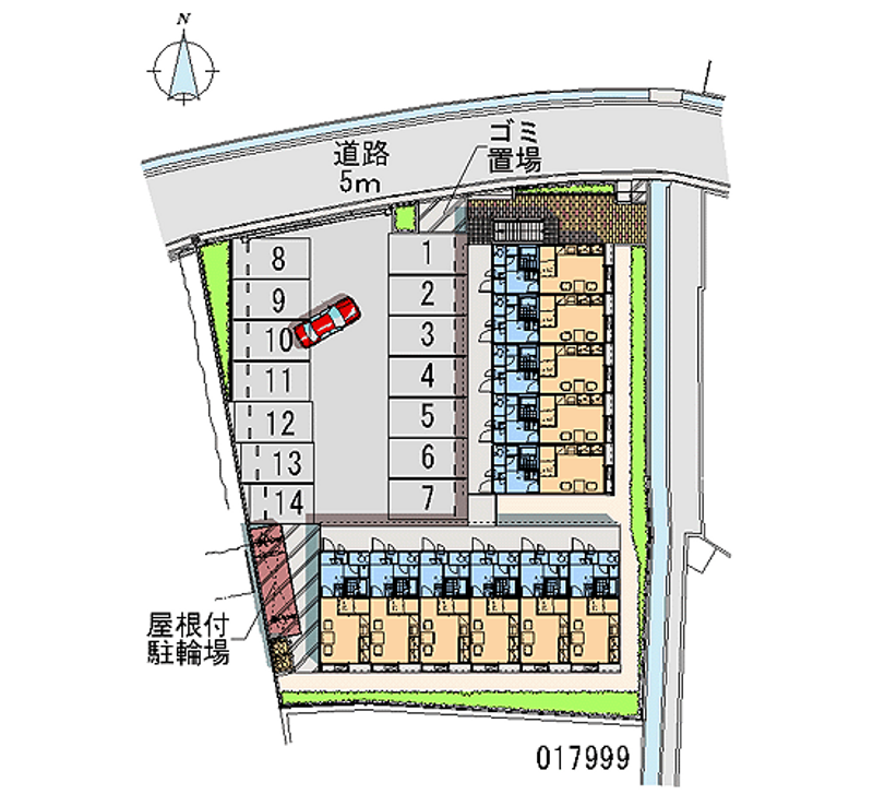 レオパレス千代ヶ丸Ａ＆Ａ 月極駐車場