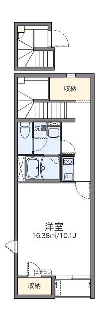 レオネクスト栗林 間取り図