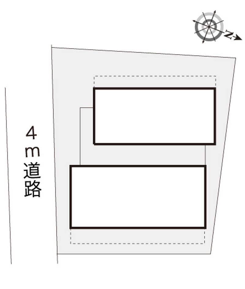 レオパレス井尻パートⅡ 配置図