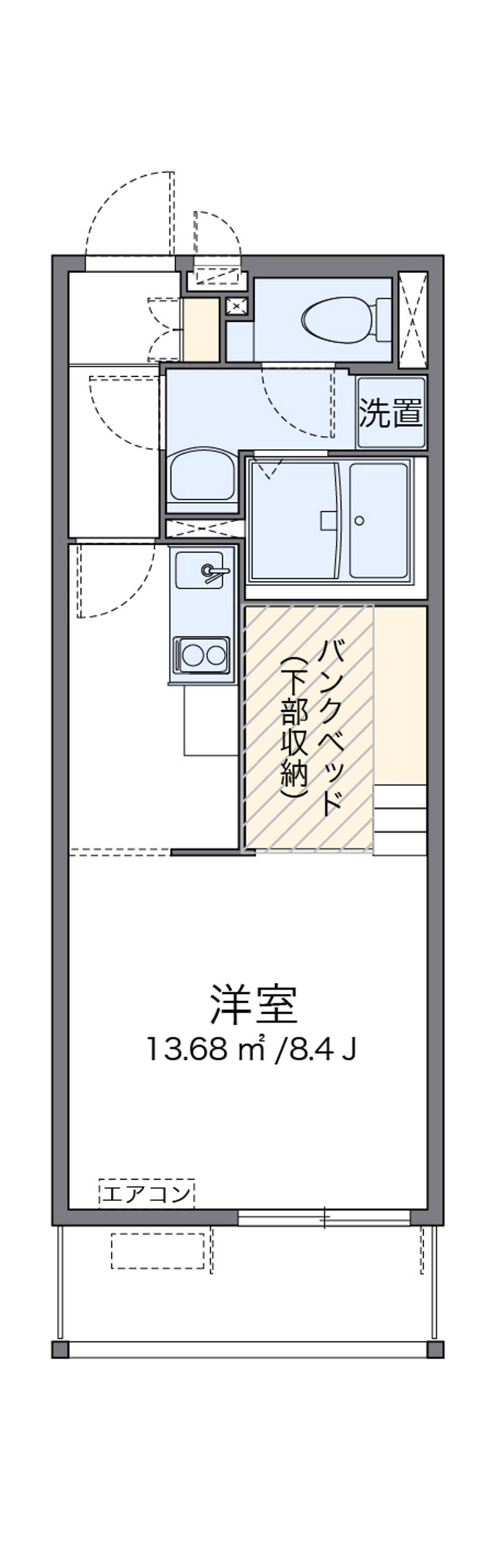 ミランダモンテ日吉 間取図