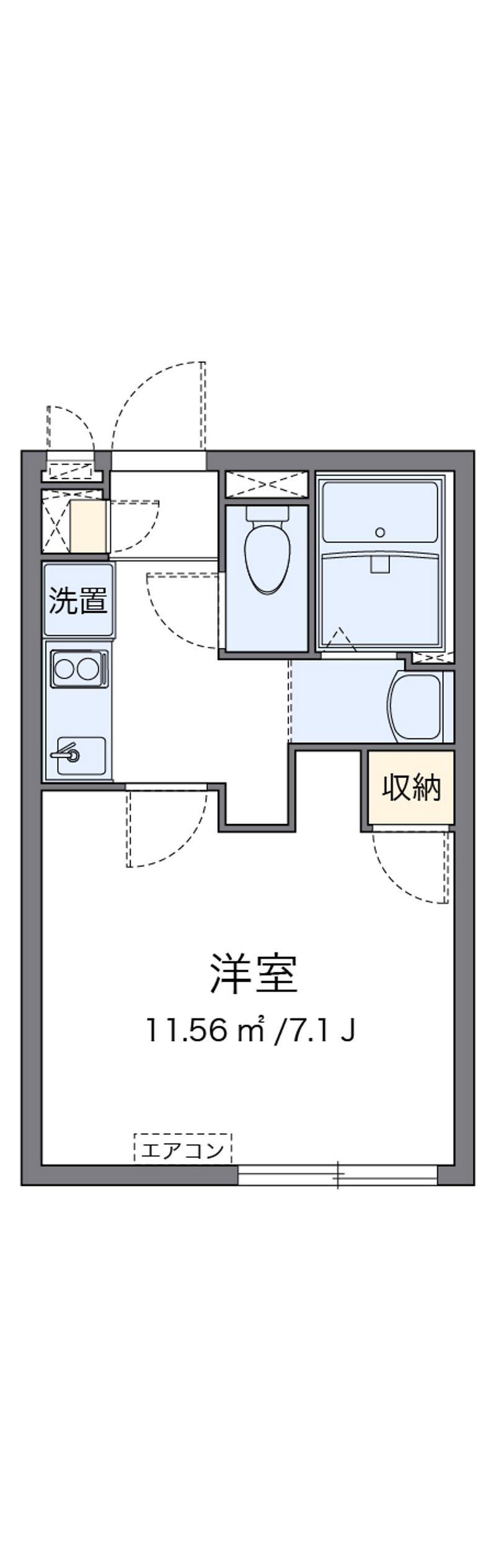 クレイノオーキッド滝野川 間取り