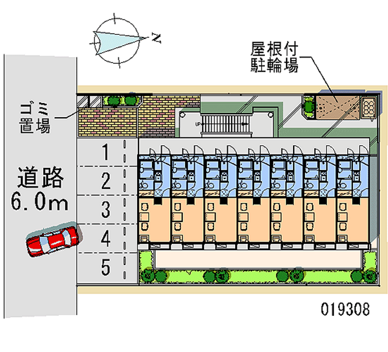 レオパレス尾張富士 月極駐車場