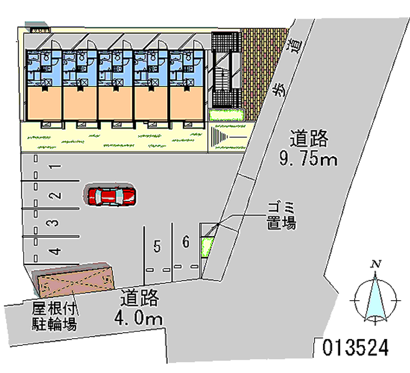 13524 bãi đậu xe hàng tháng