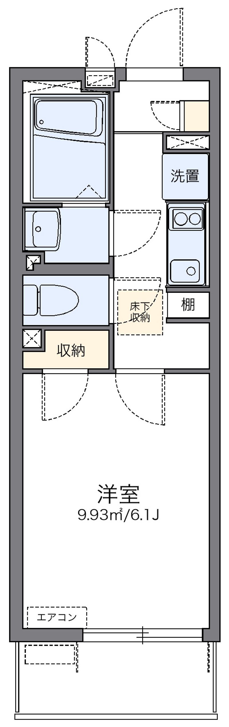 レオネクストユーポート　大宮 間取図