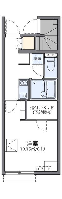 レオネクストチャンティック西脇 間取り図