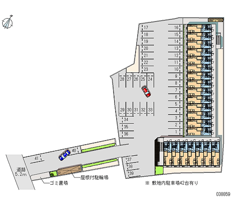 38859 bãi đậu xe hàng tháng