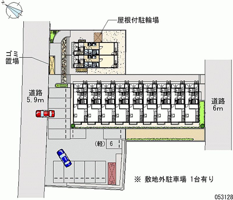 レオネクストアイリス学研台Ⅲ 区画図