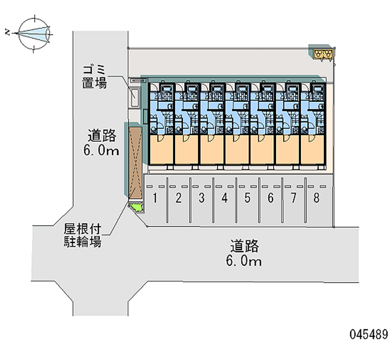 45489 Monthly parking lot